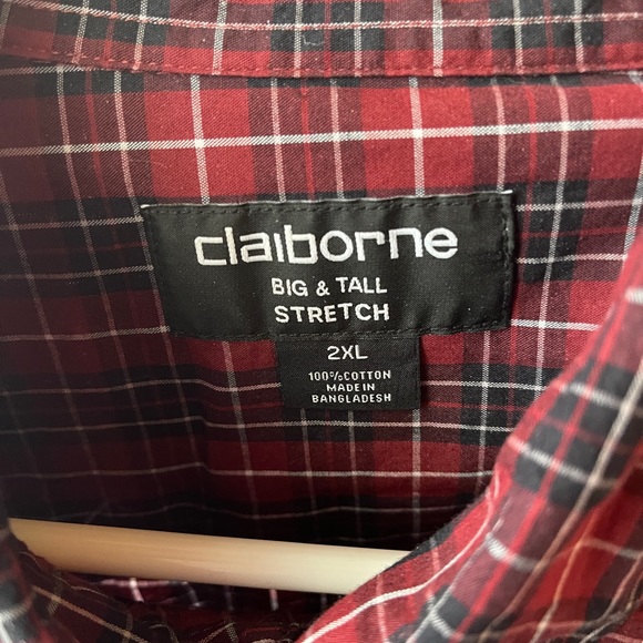 Men’s plaid dress shirt - Picture 2 of 2